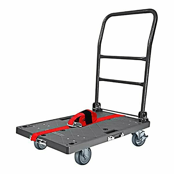 Snap-Loc DIY Easy-Move 500 lb. Push Cart with Strap Kit SL0500C4TGS 18ASL0500C4TGS